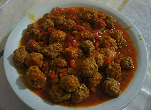 Tajine de boulettes de sardines Marocain - Recettes de Papounet