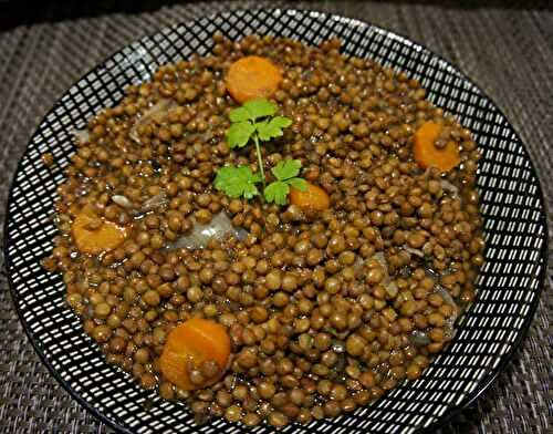 Recette des lentilles Vertes du Puy - Recettes de Papounet
