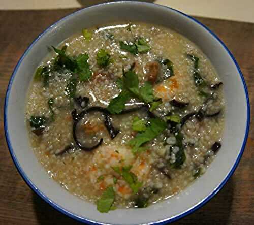 Soupe chinoise aux Crevettes.