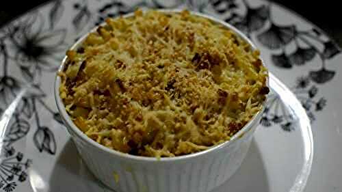 Gratin de Macaroni jambon-fromage