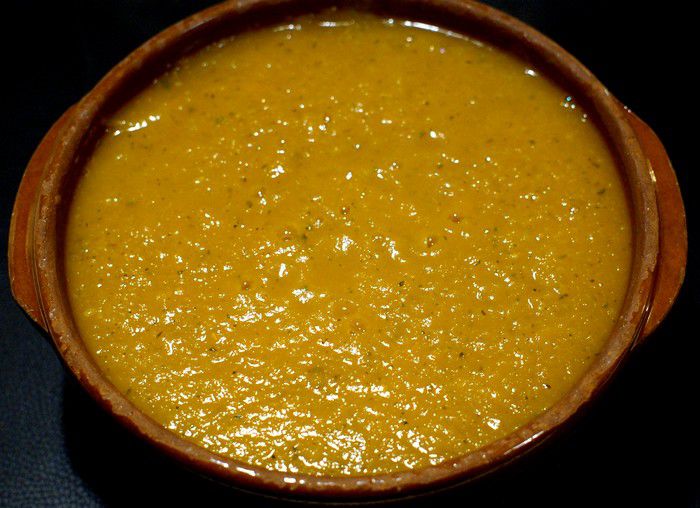 Soupe de carottes, pommes de terre et courgettes - Recettes de Papounet