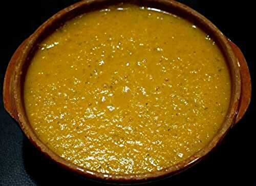 Soupe de carottes, pommes de terre et courgettes - Recettes de Papounet