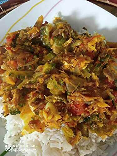 Rougail morue aux margozes