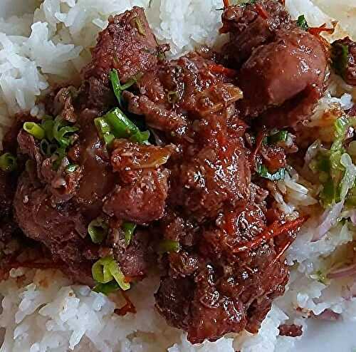 Civet de dinde créole-Recette Réunionnaise (974)