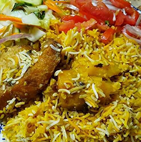 Biryani de poisson mauricien (Briani)