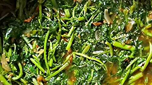 Bouillon brèdes cresson
