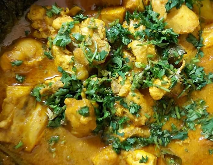 Cari de Poulet Mauricien (cari poule)