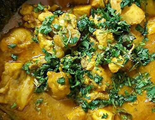 Cari de Poulet Mauricien (cari poule)