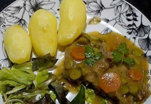 Langue de boeuf sauce charcutière