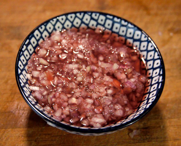Vinaigrette à l'échalote maison facile
