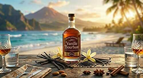 Rhum arrangé à la vanille bourbon