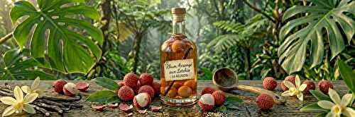Rhum arrangé aux letchis 974