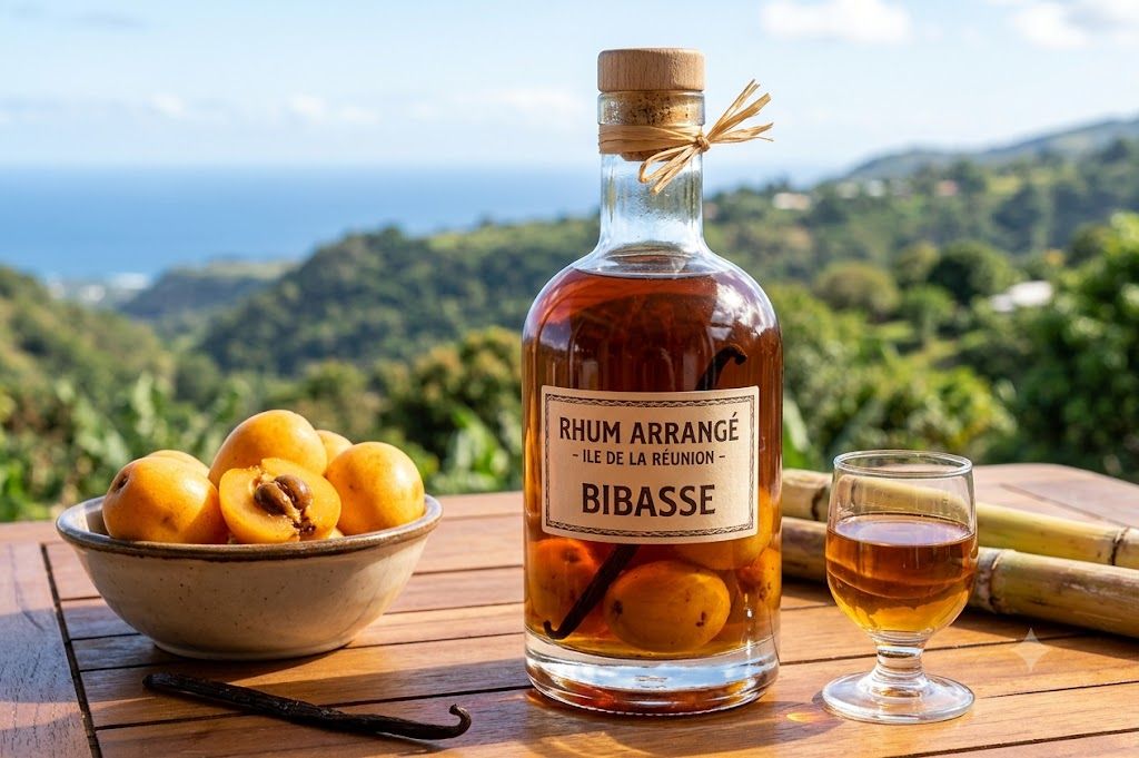 Rhum arrangé Bibasse réunionnais