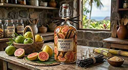 Rhum arrangé goyave vanille