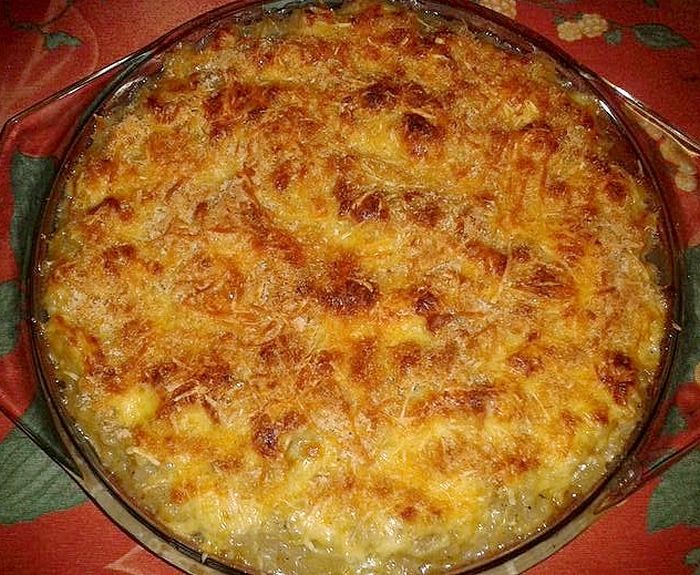 Gratin papaye verte 974 (La Réunion)
