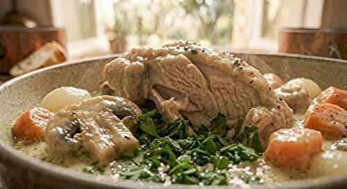 Blanquette de poulet à l'ancienne