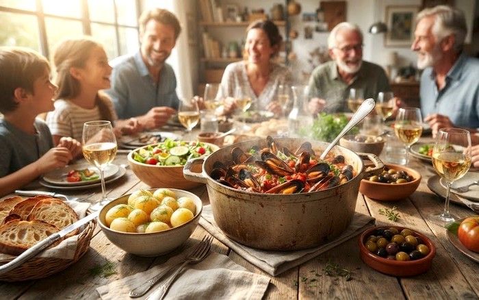Moules à la provençale