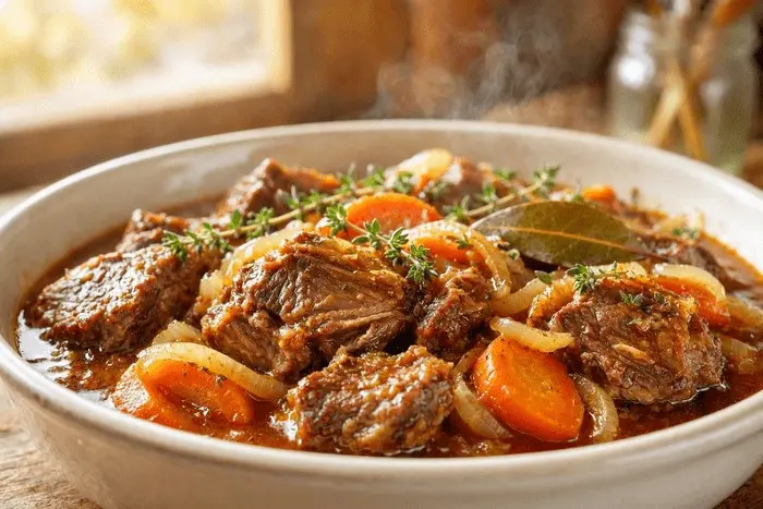 Daube de bœuf traditionnelle : recette facile