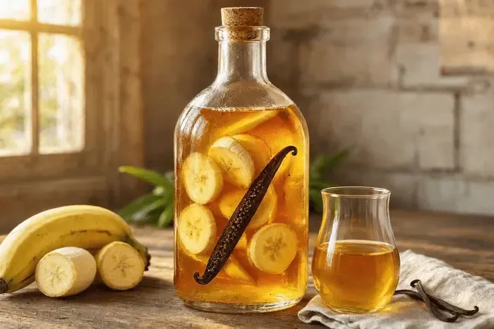 Rhum arrangé banane réunionnais (974)