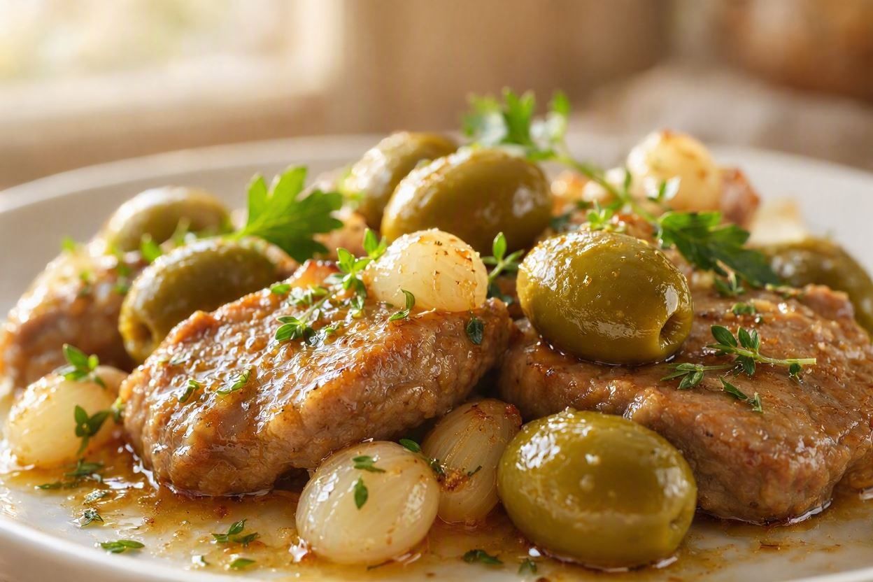 Sauté de Veau aux Olives