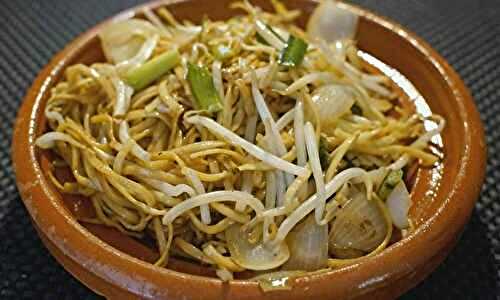 Nouilles chinoises sautées (Chow Mein)