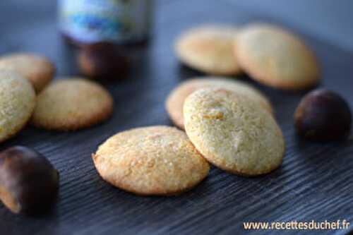 Biscuits à la crème de marrons