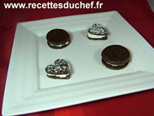 Biscuits chocolat chantilly Pepperron gingembre