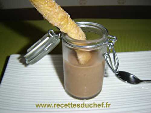 Carambar : Verrine au caramel et chocolat aux craquants de sésame