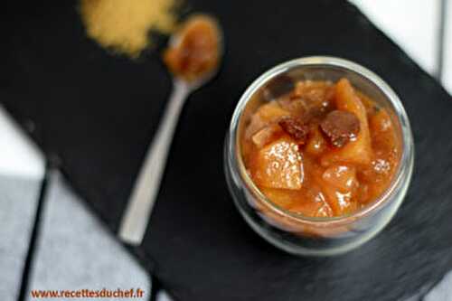 Chutney poire et anis