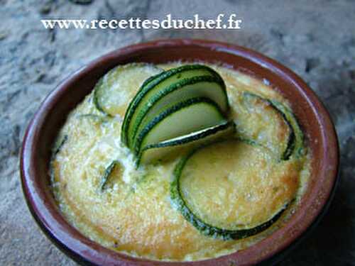 Clafoutis aux courgettes