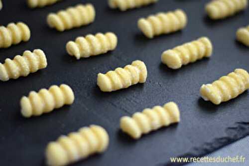 Comment faire des gnocchetti ou des gnocchi ?