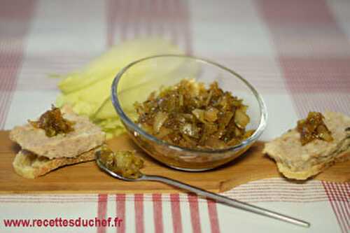 Confit d'endives