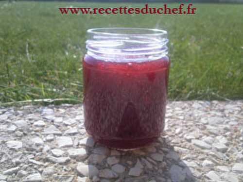 Confiture de fraises