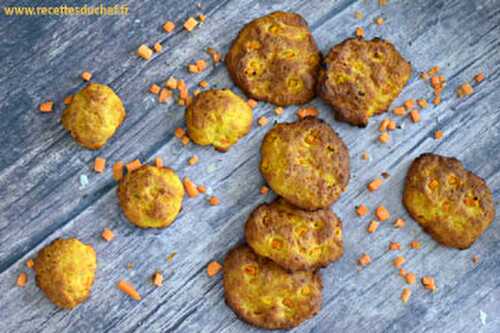 Cookies apéritifs à la carotte