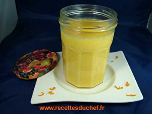 Crème de mandarine - Mandarine curd