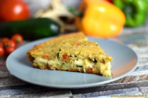 Gâteau poêlé aux légumes