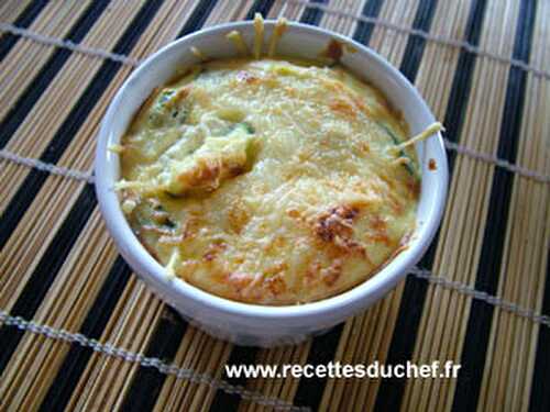 Gratin de courgettes à la ricotta