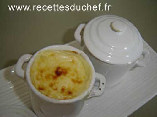 Gratin de pamplemousse et d'orange en mini cocottes