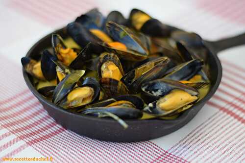 Moules au curry