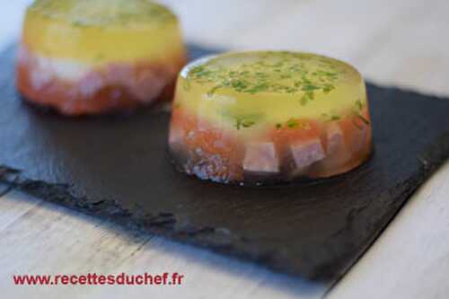 Oeuf en gelée - Aspic d'oeuf