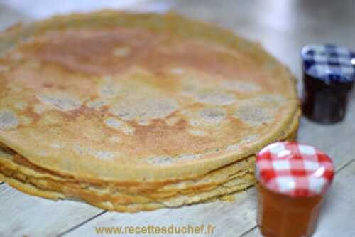 Pâte à crêpes à la farine de sorgho