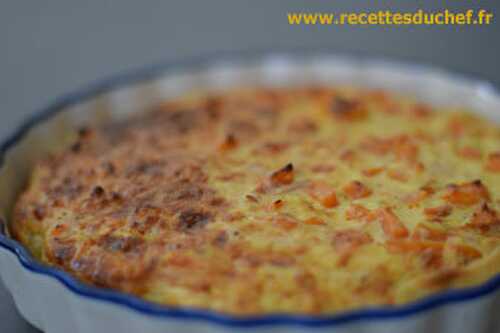 Quiche aux carottes