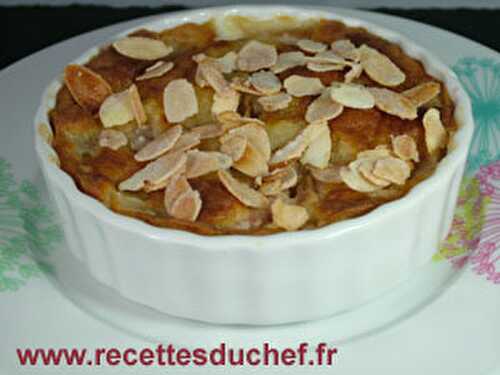 Recette mahaleb : clafoutis aux poires et au mahaleb