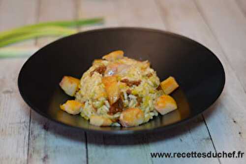 Risotto au haddock