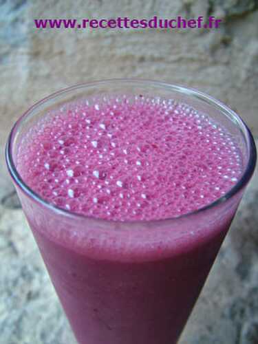 Smoothie à la cerise