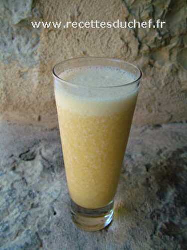 Smoothie banane orange