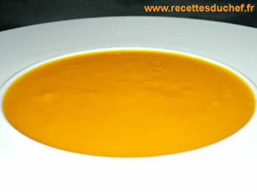 Soupe de potimarron