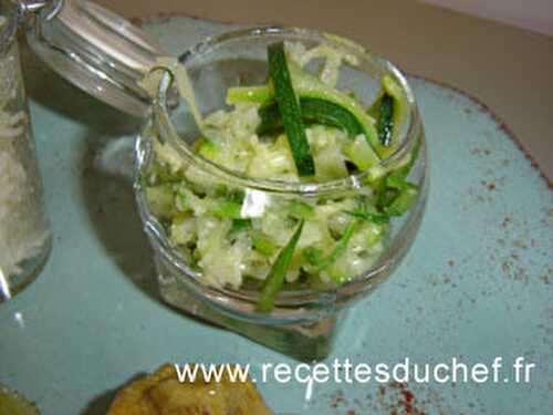 Spaghettis de courgettes