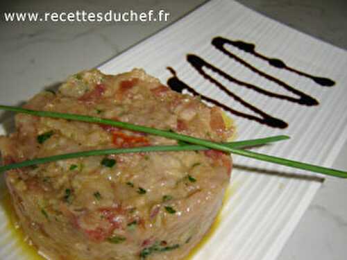 Tartare de thon : la recette facile