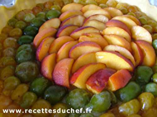 Tarte 'minute' aux fruits